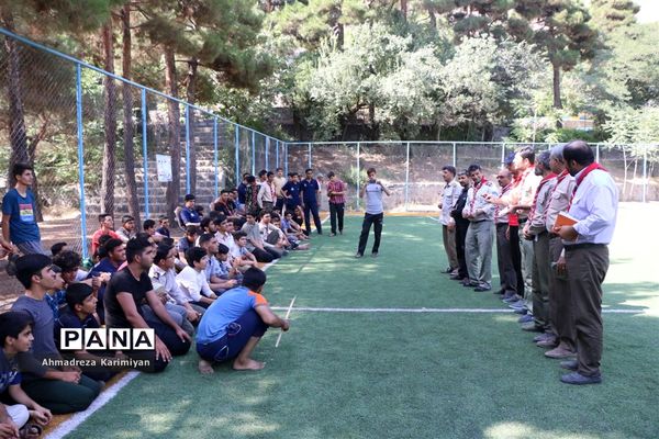 مسابقات فرهنگی ورزشی اردوی ملی پیشتازان پسر