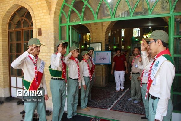 میزبانی مازندران در برگزاری نماز جماعت در اردوی ملی
