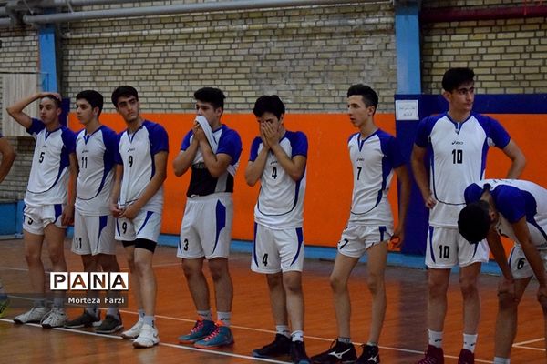 قهرمانی تیم  والیبال‌ البرز در سی‌و‌پنجمین دوره مسابقات دانش‌آموزی کشور