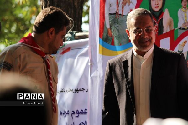 حضور وزیر آموزش و‌ پرورش در هشتمین دوره اردوی ملی پیشتازان