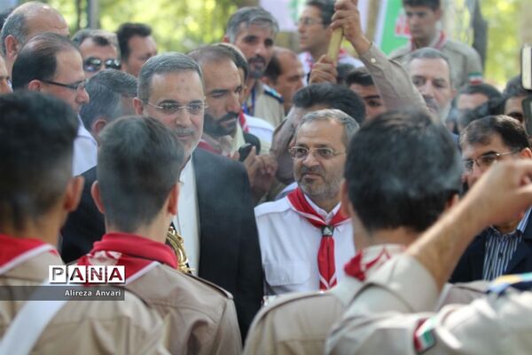 حضور وزیر آموزش و‌ پرورش در هشتمین دوره اردوی ملی پیشتازان