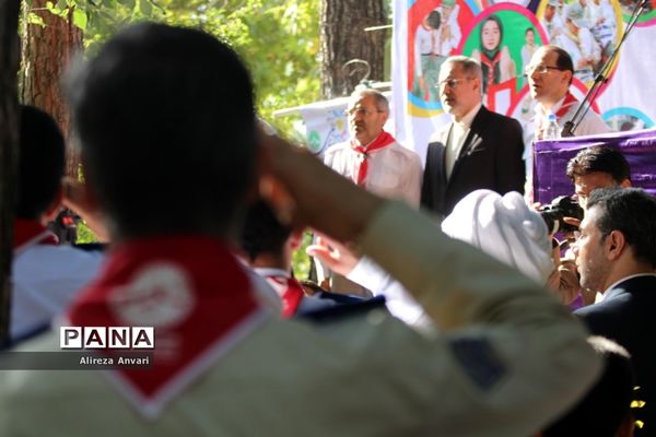 حضور وزیر آموزش و‌ پرورش در هشتمین دوره اردوی ملی پیشتازان