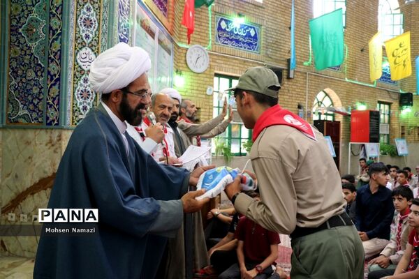 بازدید رئیس سازمان دانش‌آموزی استان آذربایجان شرقی از گروهان پیشتازان