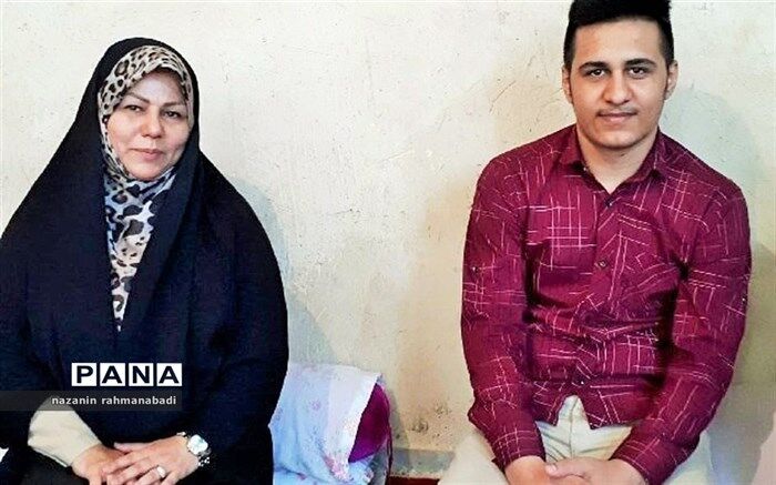 دانش‌آموز کنگاوری امیدآفرین استان کرمانشاه شد