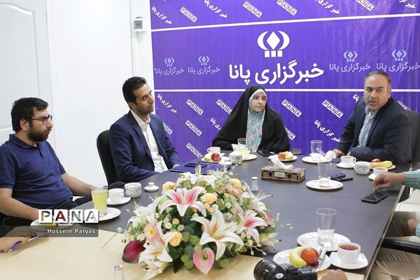 حضور علی شهری، مدیرکل تجهیز و نوسازی مدارس استان تهران، در خبرگزاری پانا