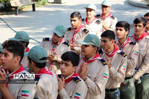 حضور پیشتازان خراسان رضوی در اردوی ملی