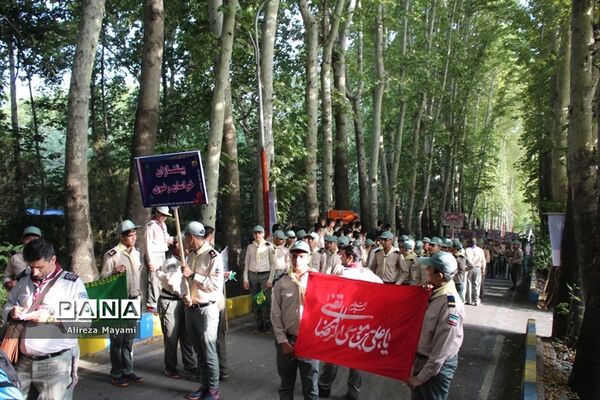 حضور پیشتازان خراسان رضوی در اردوی ملی