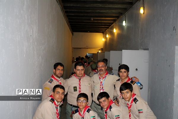 حضور پیشتازان خراسان رضوی در اردوی ملی