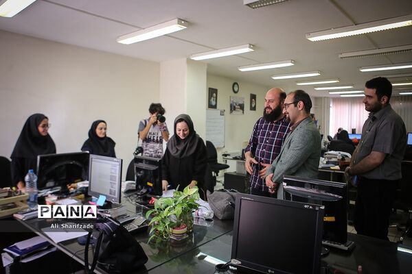 بازدید حجت نظری، عضو شورای شهر تهران از خبرگزاری پانا