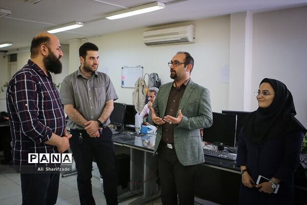 بازدید حجت نظری، عضو شورای شهر تهران از خبرگزاری پانا