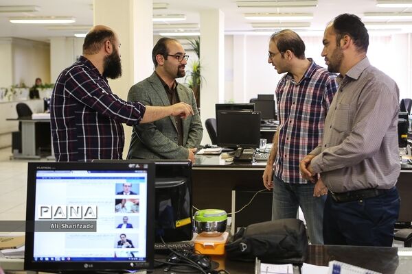 بازدید حجت نظری، عضو شورای شهر تهران از خبرگزاری پانا