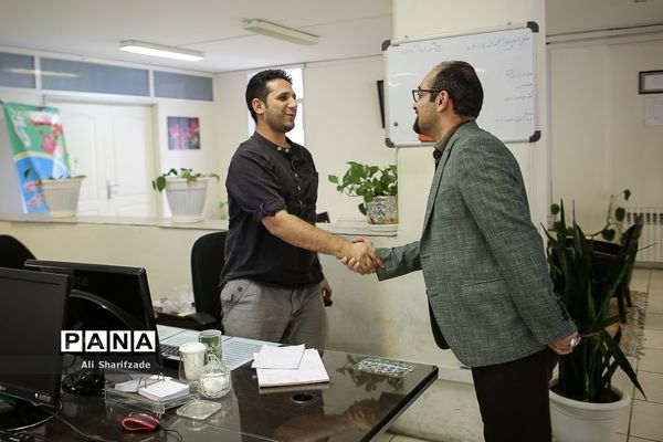 بازدید حجت نظری، عضو شورای شهر تهران از خبرگزاری پانا