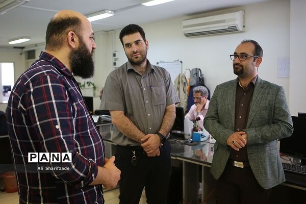 بازدید حجت نظری، عضو شورای شهر تهران از خبرگزاری پانا