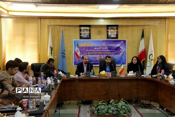 نشست خبری رییس هیِِئت تیراندازی با کمان آذربایجان غربی