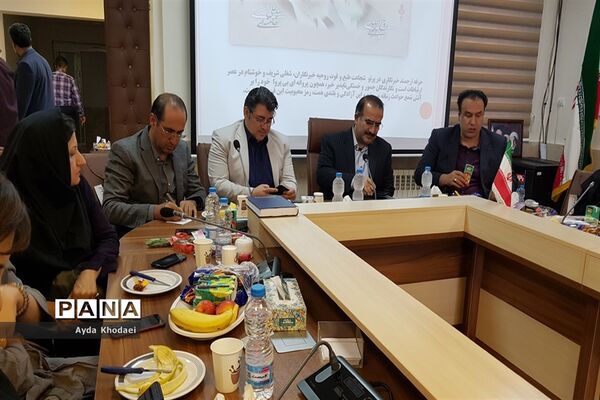 آیین تجلیل از خبرنگاران فعال حوزه آموزش و پرورش البرز
