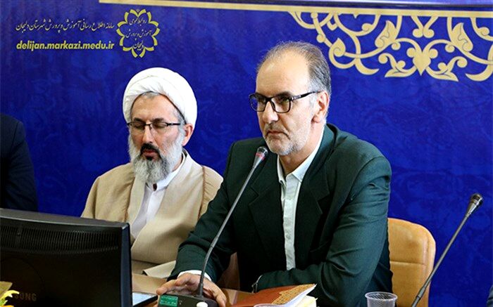 سرپرست جدید آموزش و پرورش دلیجان معارفه شد