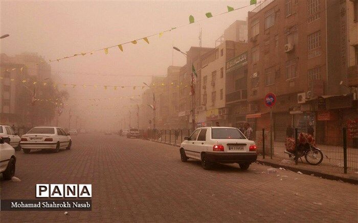 پیش بینی وقوع گرد و غبار در خوزستان