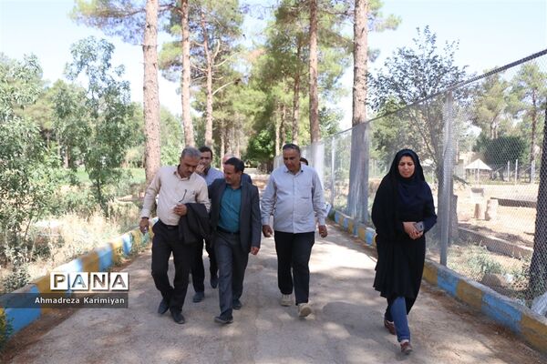 ایجاد باغ پرندگان در اردوگاه شهید آیت الله دستغیب شیراز