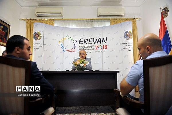 نشست خبری سفیر ارمنستان