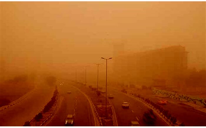 گرد و غبار ایلام را فرا گرفت