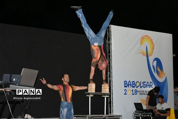 افتتاح دومین مسابقات آبی ساحلی در بابلسر