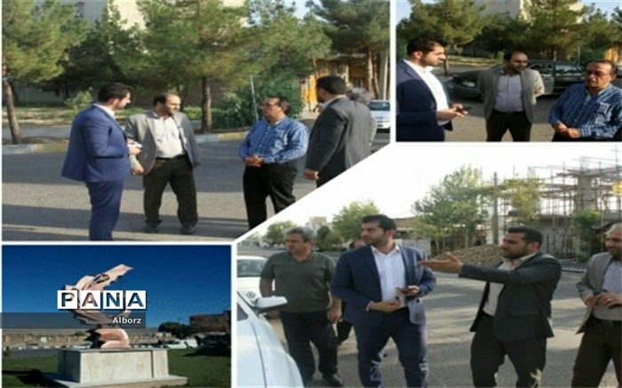 شهردار هشتگرد: بزودی نقاط مختلف شهر هشتگرد به المان‌های رزمندگان و ایثارگران مزین می گردد