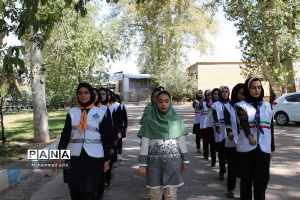 پیش اردوی پیشتازان دختر در کرمانشاه