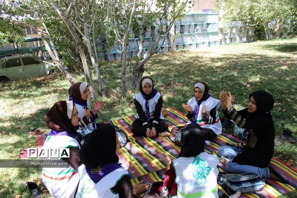 پیش اردوی پیشتازان دختر در کرمانشاه