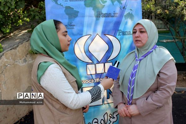 پیش اردوی پیشتازان دختر در کرمانشاه