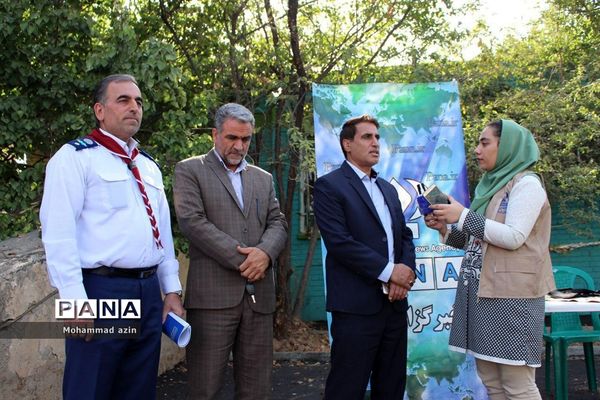 پیش اردوی پیشتازان دختر در کرمانشاه