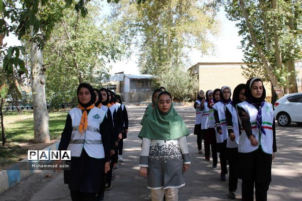 پیش اردوی پیشتازان دختر در کرمانشاه