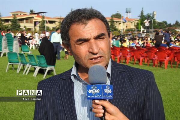 آیین افتتاحیه مسابقات ورزشی دانش‌آموزان پسر سراسر کشور در رامسر