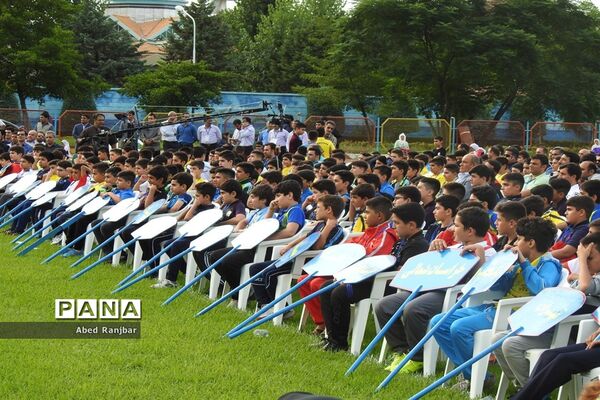 آیین افتتاحیه مسابقات ورزشی دانش‌آموزان پسر سراسر کشور در رامسر