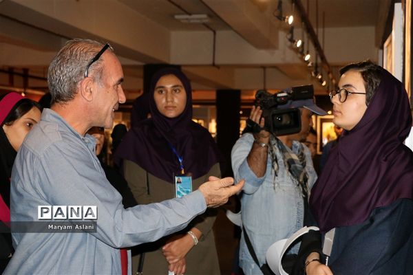 آیین گشایش نمایشگاه هنرهای دستی تجسمی دانش آموزان دختر سراسر کشور