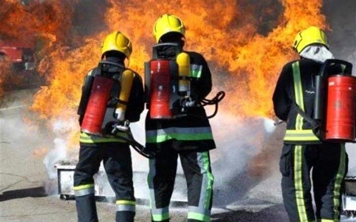 نجات ۱۰۰ نفر از حریق  برجی در شمال غرب پایتخت