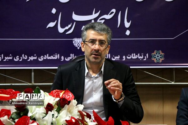 نشست خبری معاون مالی و اقتصادی شهرداری شیراز