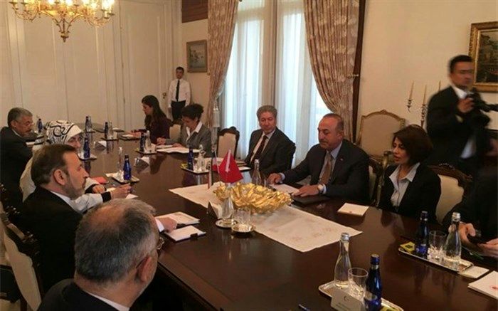 تأکید بر تقویت روابط ایران و ترکیه در دیدار واعظی و چاووش‌اوغلو