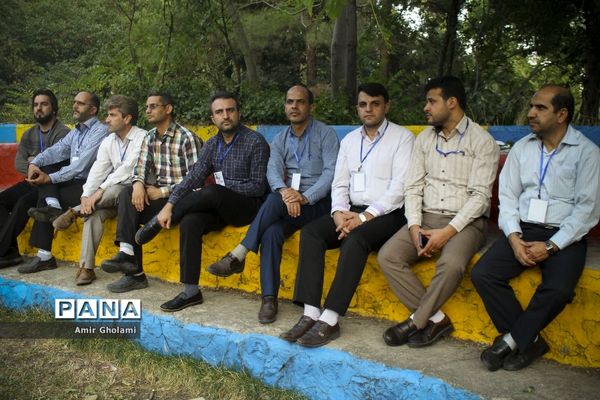 آیین استقبال دانش آموزان پسر شرکت کننده در سی و ششمین جشنواره فرهنگی، هنری سراسر کشور