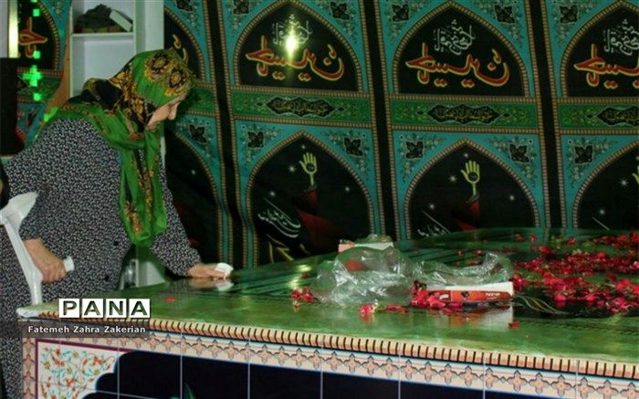 سومین یادواره شهدای گمنام شهرستان محمودآباد برگزار شد