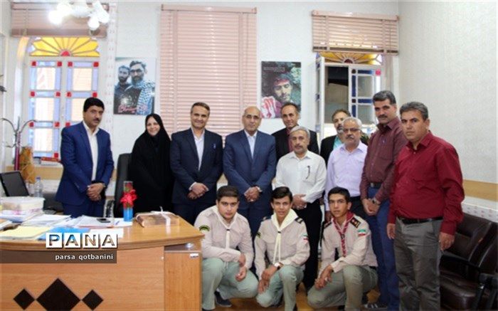 دیدار و تجلیل از علی دهقان بهاء آبادی