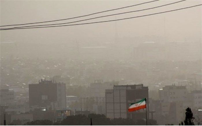 گرد و خاک  البرز را  فرا گرفت