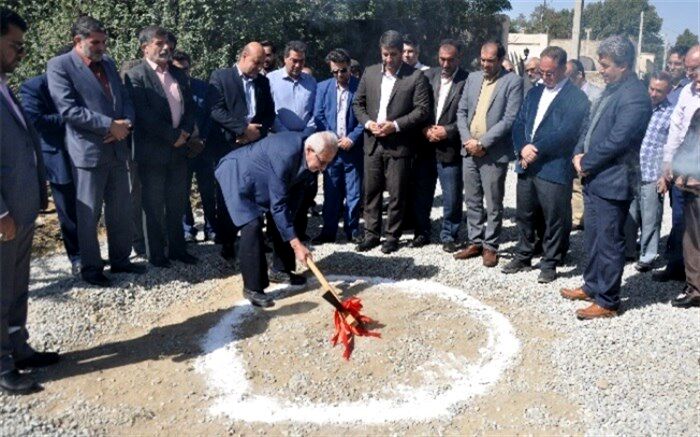 کلنگ احداث هنرستان  خیرسازدر شهریار زده شد