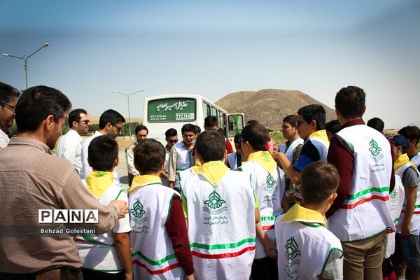 بازدید دانش آموزان پیشتاز سازمان دانش آموزی از تصفیه خانه فاضلاب  و دریاچه ارومیه