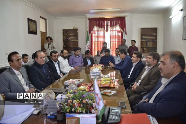 معارفه نخستین معاون عمرانی فرمانداری مهر و شهردار گله دار