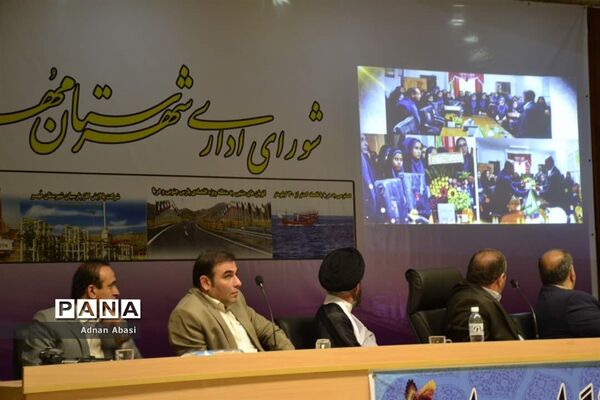 معارفه نخستین معاون عمرانی فرمانداری مهر و شهردار گله دار