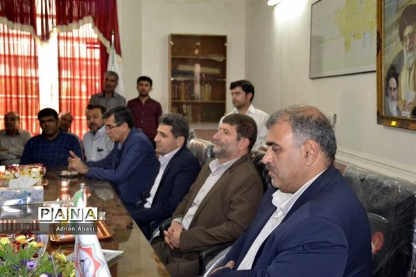 معارفه نخستین معاون عمرانی فرمانداری مهر و شهردار گله دار