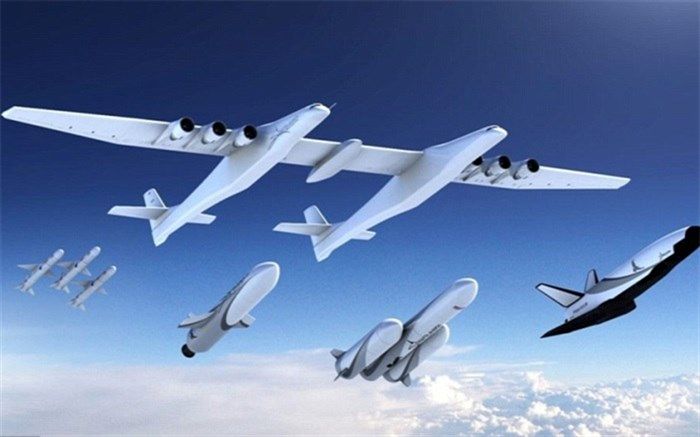 تصویر/ بزرگ‌ترین هواپیمای عالم توسط مؤسس مایکروسافت به پرواز درمی‌آید