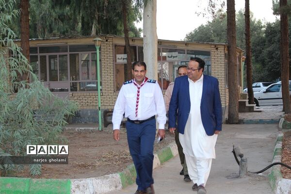 مراسم صبحگاه پیش اردوی ملی پیشتازان سیستان و بلوچستان