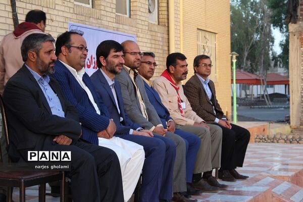مراسم صبحگاه پیش اردوی ملی پیشتازان سیستان و بلوچستان