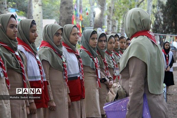 هشتمین اردوی ملی پیشتازان دختر